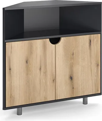 Obrázek produktu pro Kredenc Vicco Inaro Antracit/dub 79 x 76 cm se 3 přihrádkami, Model 57958