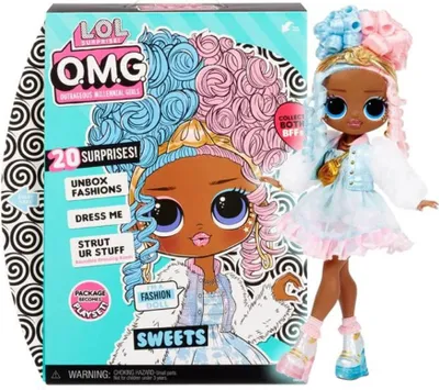 Produktbild von L.O.L. Surprise! OMG Doll Series 4 Style 1, Große Puppe, Weiblich, 4 Jahr(e), Mädchen, 250 mm, Mehrfarbig