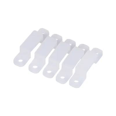Obrázek produktu pro Silikonový držák,klip,klip pro světelný pásek RGB,držák světelného pásku,světelný klip,příslušenství světelného pásku