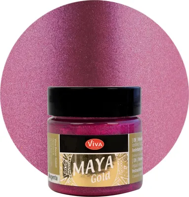 Produktbild von ViVA DECOR Maya Gold 45 ml magenta