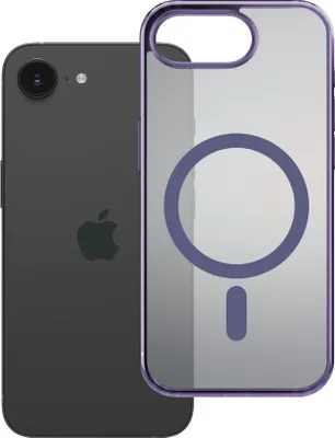 Produktbild von 3mk Schutzhülle Frosty MagCase Cover für Apple iPhone 16Egrau  Backcover kompatibel mit MagSafe