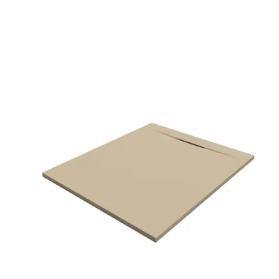 Produktbild von SANYCCES SIENA Rechteckige Duschwanne SanyDur Gel Coat 130 x 100 cm, Creme