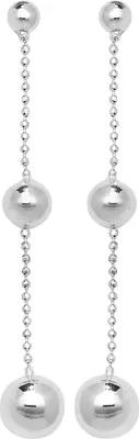 Produktbild von Elegante 925 Sterling Silber Damen - Paar Ohrringe - 56mm*8mm; TRS22945