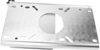 Produktbild von Bootssitzschieber, Marine-Stuhlschieber aus Aluminiumlegierung mit Griff für Standard-Sockelsockel mit 5,3 x Zoll