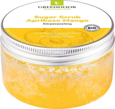 Produktbild von GREENDOOR Sugar Scrub Aprikose Mango