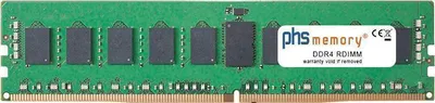Immagine prodotto di PHS-memory 16GB di memoria RAM per Supermicro X12QCH+ DDR4 RDIMM 3200MHz PC4-25600-R (SP397154)