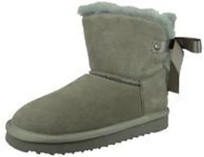 Produktbild von Mustang Damen Sportliche Stiefelette 1343606 Grau - Retourenrückläufer leichte Gebrauchsspuren