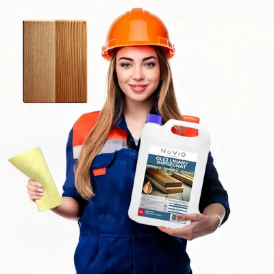 Productafbeelding van Lijnzaadolie 100% Natuurlijk - Houtimpregnering - Matte Afwerking - Bescherming tegen Vocht - 5L - Opbrengst tot 40 m²/L