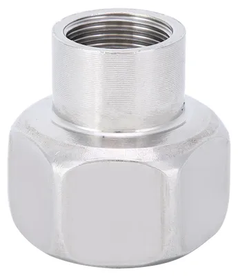 Produktbild von 1/2-Zoll-NPT-Innengewinde auf 1-Zoll-Reduzierkupplungsrohr-Sechskantanschluss-Adapter