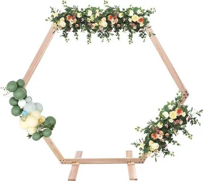 Produktbild von Sechseckige Dekobogen circa 200cm Verjaardagsdeko