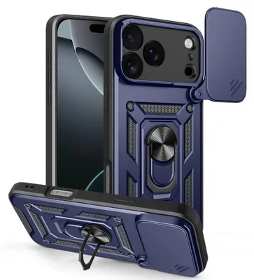 Produktbild von Techsuit – CamShield Series Schutzhülle für iPhone 17 Pro Max – blau