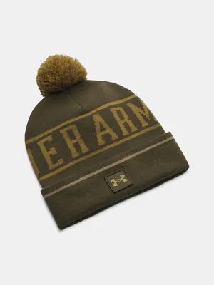 Zdjęcie produktu dla Under Armour M Halftime Pom Beanie - expedition green, rozmiar: -