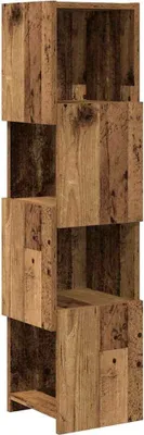Produktbild von vidaXL Eckschrank Altholz 25,5x25x102cm Holzwerkstoff