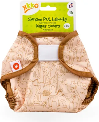 Zdjęcie produktu dla XKKO Newborn Diaper Top - Safari Honey Mustard