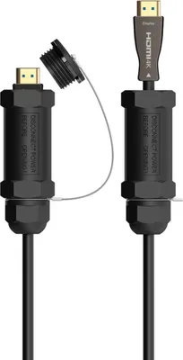 Produktbild von AISENS A153-0612, 30 m, HDMI Typ A (Standard), HDMI Typ A (Standard), 3D, 48 Gbit/s, Schwarz