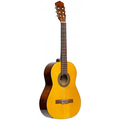 Image de Stagg SCL50 1/2-NAT 1/2 guitare classique avec table en tilleul, naturelfa...