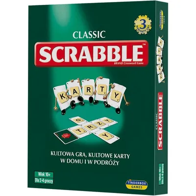 Zdjęcie produktu dla Zabawa słowami na najwyższym poziomie – Piatnik Gra Scrabble Kary! Stwórz niezapomniane chwile przy planszy pełnej emocji i rywalizacji!