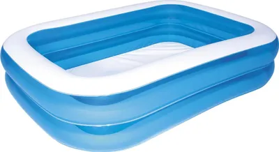 Produktbild von Bestway® Family Pool 211 x 132 x 46 cm, blau, eckig