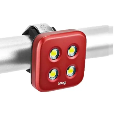 Obrázok produktu pre Knog Blinder 4, Červená, Hliník, Silikón, 80 lm, 800 m