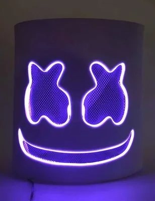 Immagine prodotto di Maschera LED maschera DJ festival viola - taglia unica