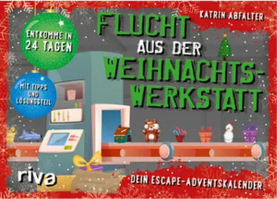 Produktbild von Flucht aus der Weihnachtswerkstatt. Dein Escape-Adventskalender