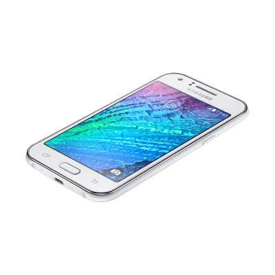 Produktbild von Samsung Galaxy SM-J100H, Dual SIM, Weiß, Android, MicroSIM, GSM, WCDMA