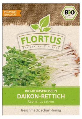 Artikelbild 2 von 'BIO Keimsprossen Daikon-Rettich' aus der Kategorie Keimsprossen