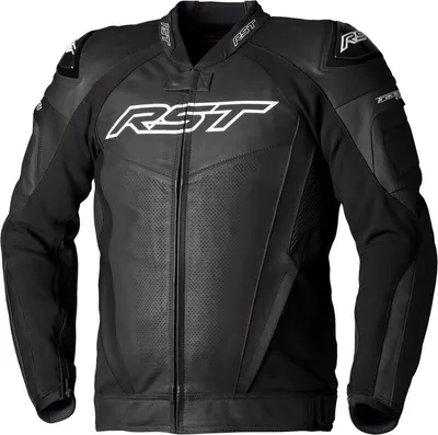 Image de Blouson en cuir RST TracTech Evo 5 Hommes - Noir/Noir/Noir