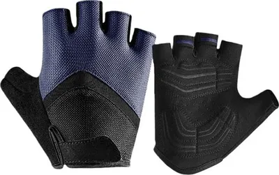 Produktbild von INF Atmungsaktive Radhandschuhe Halbfinger - Stoßdämpfende Fahrradhandschuhe 2 Stück L