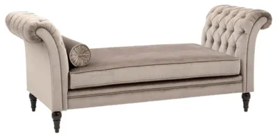 Produktbild von Chaiselongue Neu Wohnzimmer Lounge Möbel Modern Design Sofa Stoff Rosa Textil