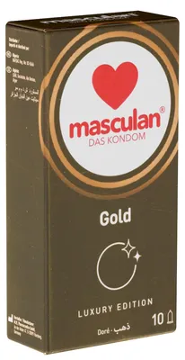 Produktbild von masculan GOLD Kondome 10 Stück
