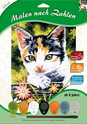 Obrázek produktu pro Malování podle čísel - kotě