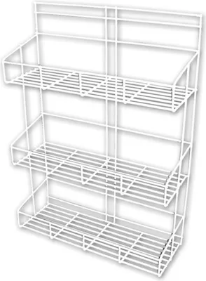 Obrázek produktu pro Polička koupelnová 3 patra bílá 33x57x14cm