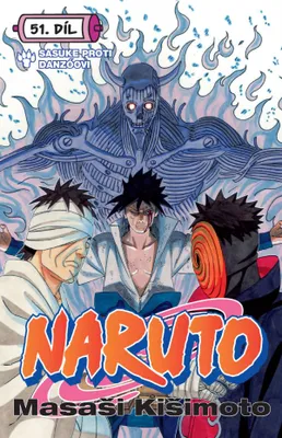 Obrázek produktu pro Naruto 51- Sasuke proti Danzóovi (Kišimoto Masaši)