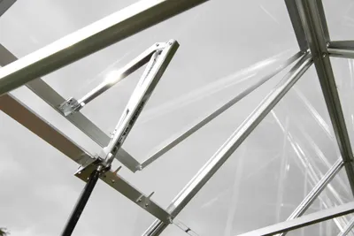 Produktbild von Vitavia Automatischer Dachlüfter / Fensterheber "Sesam Spiro" mit Thermometer für Vitavia Gewächshäuser
