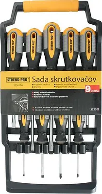 Image de Jeu de tournevis Strend Pro SDX72-209, 9 pieces, plats + Phillips