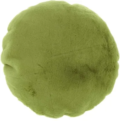 Produktbild von Unique Living - Dekokissen Lonne 40cm Ø Moosgrün