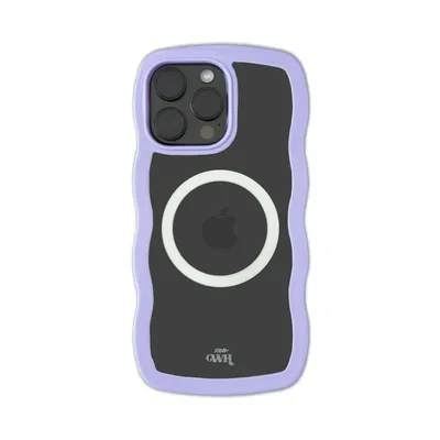 Produktbild von Wavy Hülle MagSafe Purple  - Kompatibel mit iPhone 16 Pro Max