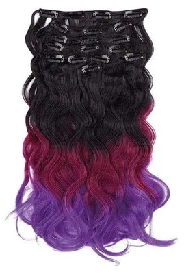 Obrázok produktu pre Dream Hair 8 – syntetické vlasové predĺženia s ombre efektom na sponkách