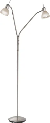 Productafbeelding van Dubbel leeslamp Daytona nikkel