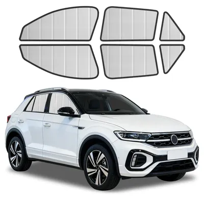 Produktbild von 6-teiliges Auto-Sonnenschutzset für Seitenscheiben mit UV-Schutz
