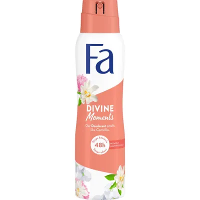 Zdjęcie produktu dla Fa Divine Moments 48h Dezodorant w sprayu o zapachu kamelii, 150ml