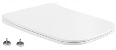 Zdjęcie produktu dla TEO, ELIS (0801) Deska sedesowa Soft Close, wąska, biała (39060100)