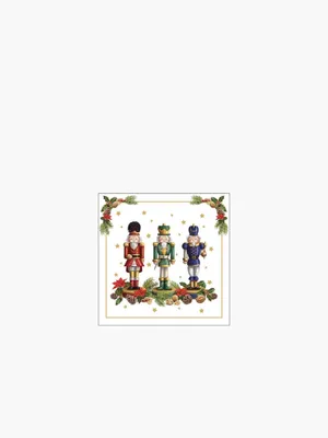 Zdjęcie produktu dla Boże Narodzenie - Serwetki koktajlowe 25 x 25 cm - 3-warstwowe - 15