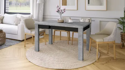 Produktbild von Design Esstisch Tisch Fonte ausziehbar 85 bis 130 cm
