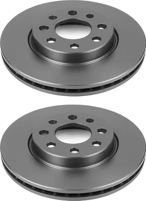 Produktbild von 2 Bremsscheiben Vorderachse belüftet Ø 70 mm 24,9 mm VALEO für u.a. SAAB 9-3