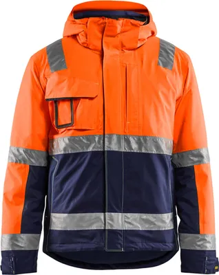 Produktbild von Blakläder Warn- und Winterjacke 48701987 warnorange/marine Uni, 3XL
