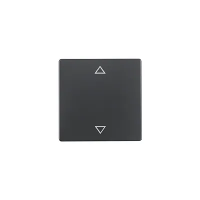 Produktbild von Berker 16206076 Wippe mit Aufdruck Symbol Pfeile anthrazit samt Berker Q.1/Q.3