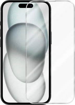 Immagine prodotto di Cadorabo Pellicola protettiva per Apple iPhone 15 in CRYSTAL CLEAR Vetro temperato protettivo del display