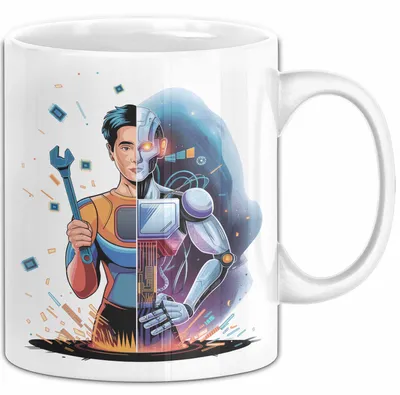 Produktbild von Mechatronik Techniker Tasse Geschenk Lustige Geschenkidee Spruch Für Technik Ingenieure (Weiß)
